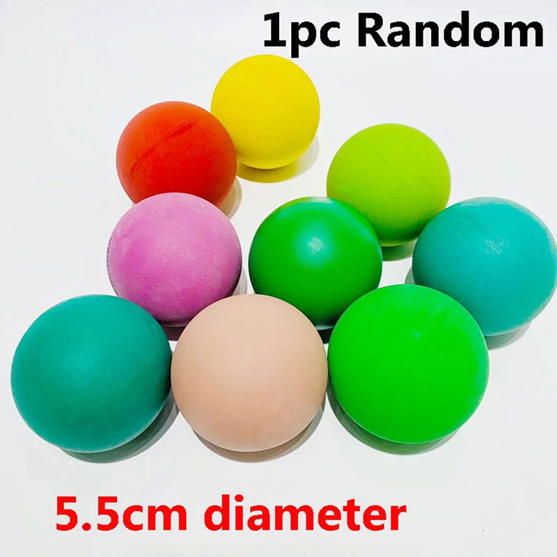 5.5cm Racquetball Squash Low Speed Rubber Hollow Ball Training Competition Ball - Slobuy