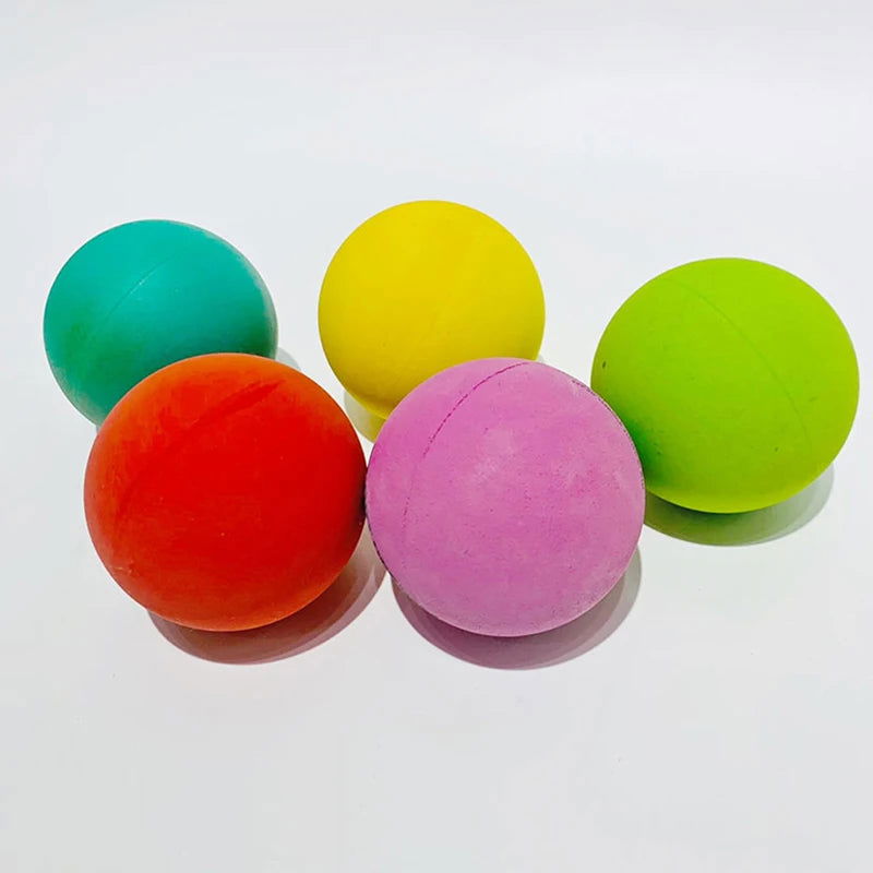 5.5cm Racquetball Squash Low Speed Rubber Hollow Ball Training Competition Ball - Slobuy