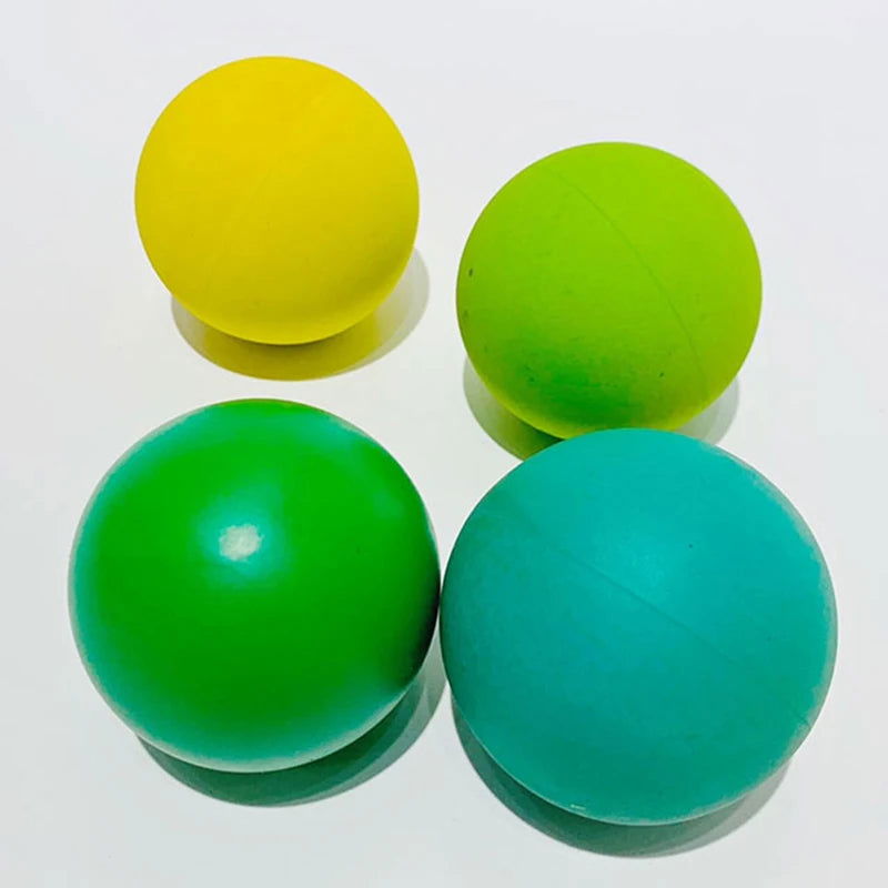 5.5cm Racquetball Squash Low Speed Rubber Hollow Ball Training Competition Ball - Slobuy