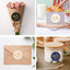 50-500pcs 1inch Blue Thank You Stickers For Envelope Sealing Labels Stationery Supplies Handmade Wedding Gift Decoration Sticker - Slobuy