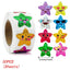 50-500pcs Colorful Star Stickers for Kids Reward School Classroom Adhesive Holographic Star Stickers for Teachers DIY Craft - Slobuy