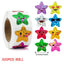 50-500pcs Colorful Star Stickers for Kids Reward School Classroom Adhesive Holographic Star Stickers for Teachers DIY Craft - Slobuy