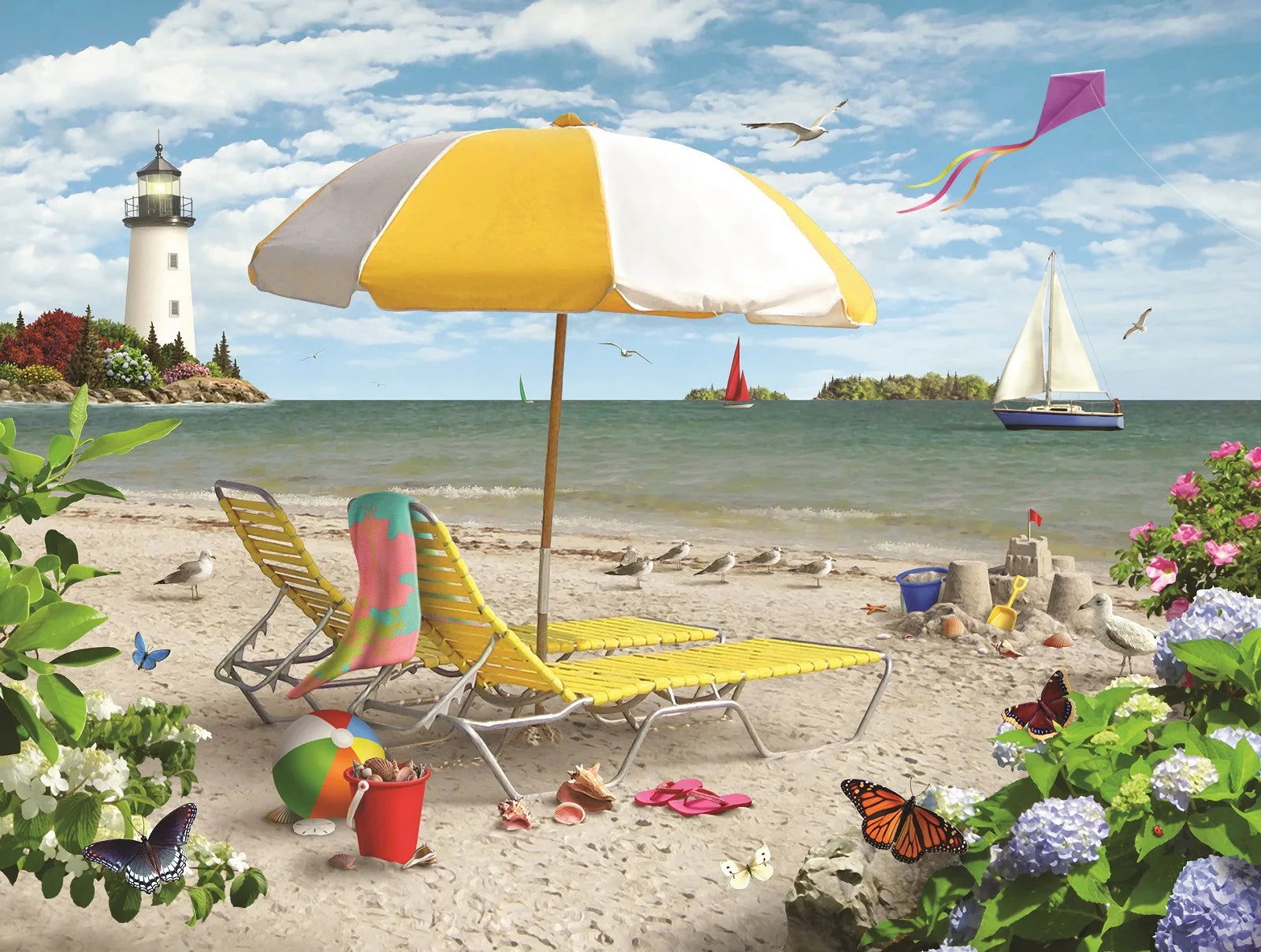 500 Pieces Jigsaw Puzzle Various Landscape Patterns Jigsaw Puzzle Educational Toy for Kids Children 's Games Christmas Gift - Slobuy