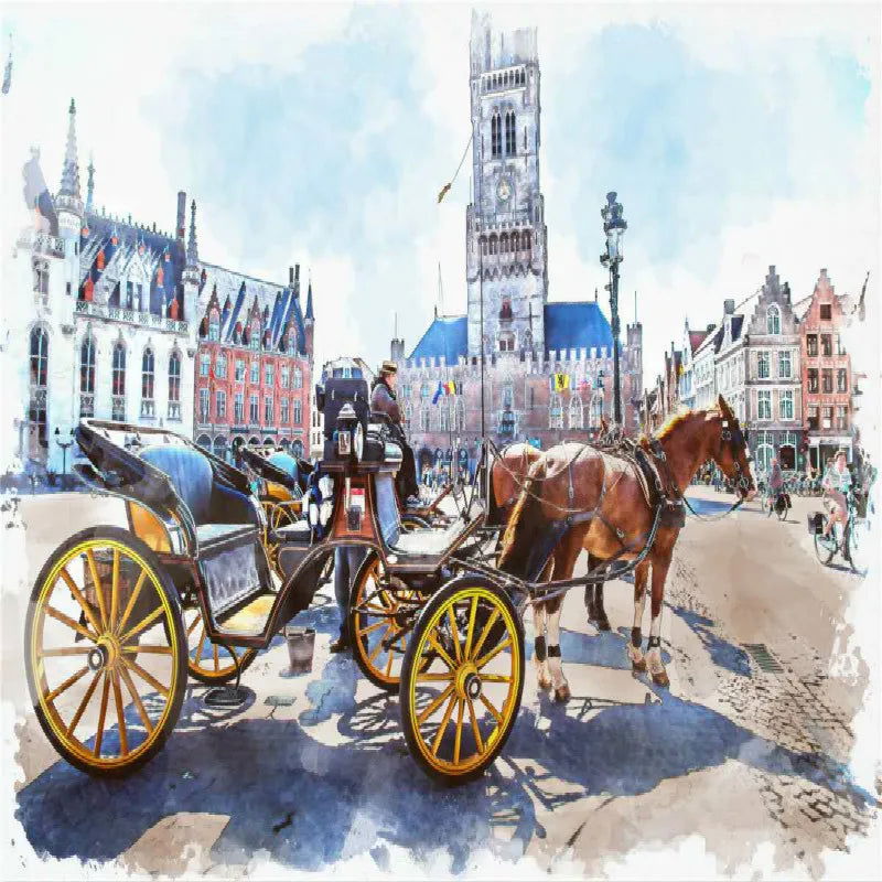 500 Pieces Jigsaw Puzzle Various Landscape Patterns Jigsaw Puzzle Educational Toy for Kids Children 's Games Christmas Gift - Slobuy