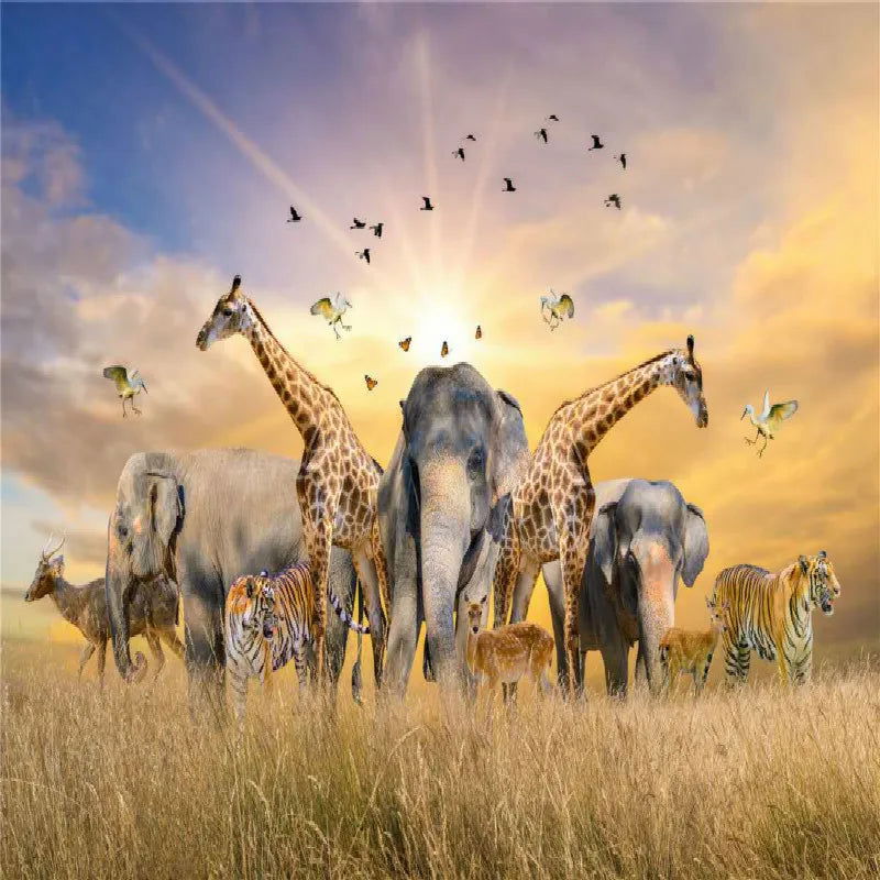 500 Pieces Jigsaw Puzzle Various Landscape Patterns Jigsaw Puzzle Educational Toy for Kids Children 's Games Christmas Gift - Slobuy