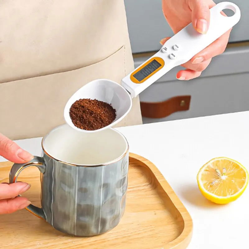500g Electronic Kitchen Scale Coffee Scoop Digital Measurement With LCD Display Dog Food Milk Powder Tea Weighing Baking Tools - Slobuy