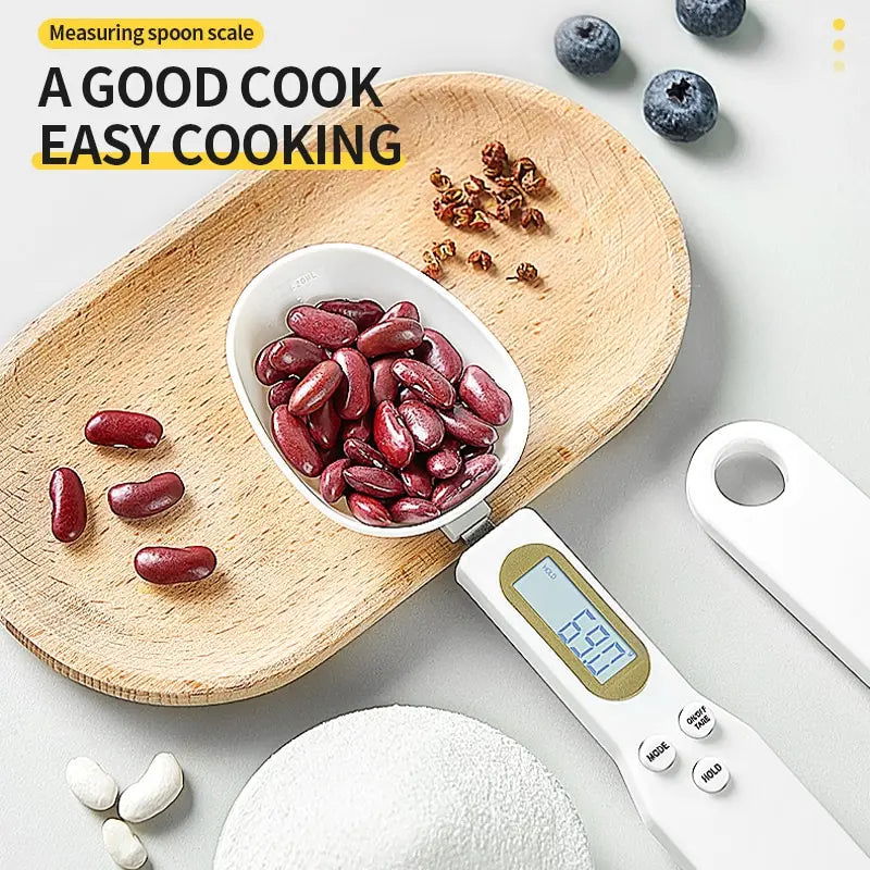 500g Electronic Kitchen Scale Coffee Scoop Digital Measurement With LCD Display Dog Food Milk Powder Tea Weighing Baking Tools - Slobuy