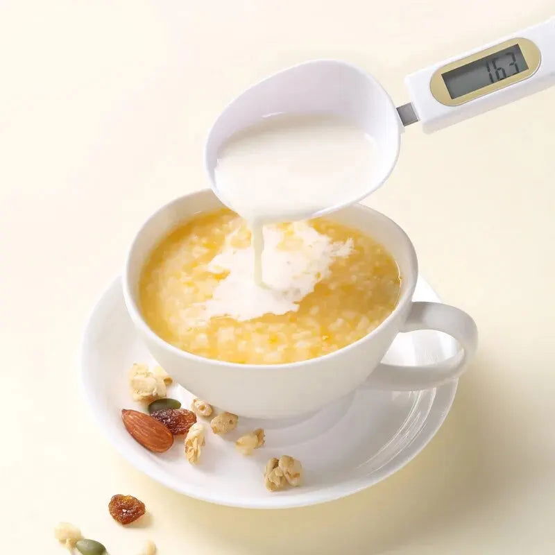 500g Electronic Kitchen Scale Coffee Scoop Digital Measurement With LCD Display Dog Food Milk Powder Tea Weighing Baking Tools - Slobuy