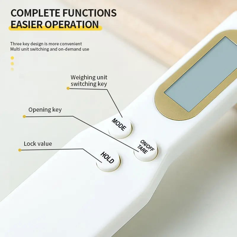 500g Electronic Kitchen Scale Coffee Scoop Digital Measurement With LCD Display Dog Food Milk Powder Tea Weighing Baking Tools - Slobuy
