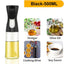 3 Pack 200/500ml Oil Sprayer Bottle Home Kitchen Cooking Oil Dispenser Fitness Fat Loss Camping BBQ Vinegar Sauce Sprayer Bottle - Slobuy