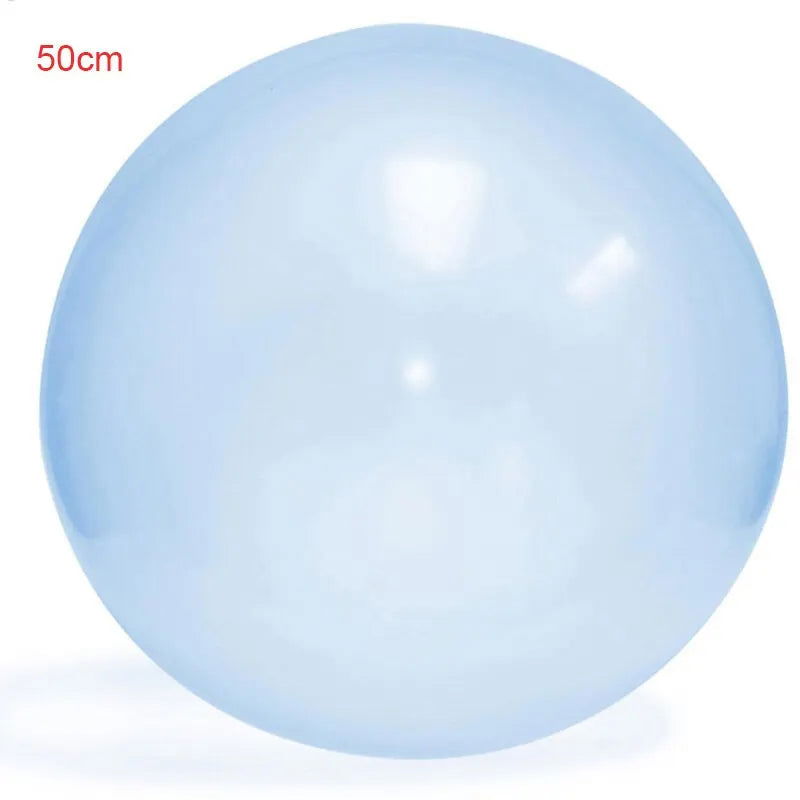 50CM Children's Outdoor Soft Inflatable Water-filled Bubble Ball Toys Party Games Toy Fun Reusable Water Balloons - Slobuy