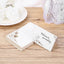 50PCS Paper White Elegant Table Card Heart Hollowed Table Namecard Table Cards Place Cards Wedding Guests Banquet Party Favors - Slobuy