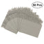 50PCS Paper White Elegant Table Card Heart Hollowed Table Namecard Table Cards Place Cards Wedding Guests Banquet Party Favors - Slobuy