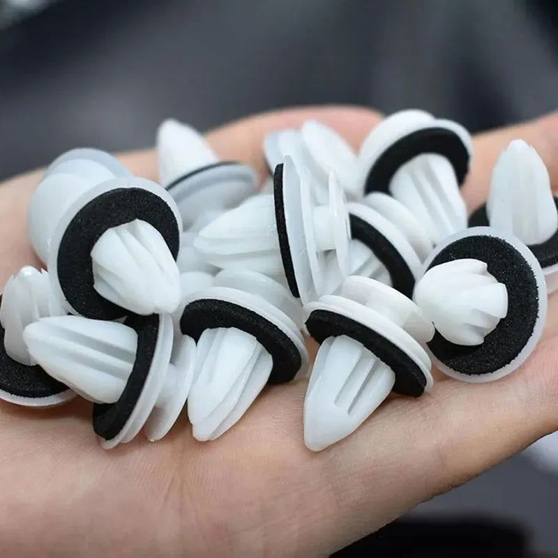 50Pcs Auto Bumper Mudguard Automotive Fastener Clip Car General Accessories Car Interior Door Panel Card Trim Fastener Clips - Slobuy