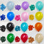 10Inch 10/30/50Pcs Latex Balloon Gold Silver Black Pink Ramadan Balloon Wedding Happy Birthday Metallic Chrome Ballon Decoration - Slobuy