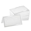 50Pcs Name Place Paper Cards Wedding Banquet Reserved Seating Blank Rectangular Foil Border Table Decor Birthday Party Greeting - Slobuy