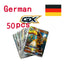 50Pcs Pokemons Card Shining TAKARA TOMY GX VMAX V MAX Cards Game Battle Carte Trading Children Toy - Slobuy