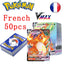 50Pcs Pokemons Card Shining TAKARA TOMY GX VMAX V MAX Cards Game Battle Carte Trading Children Toy - Slobuy