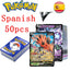 50Pcs Pokemons Card Shining TAKARA TOMY GX VMAX V MAX Cards Game Battle Carte Trading Children Toy - Slobuy