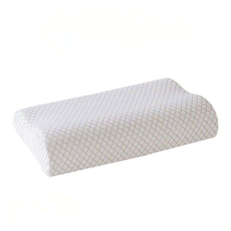 50*30cm Bamboo Fiber Pillow Slow Rebound Health Care Memory Foam Pillow Memory Foam Pillow Orthopedic Pillows Support NeckRelief - Slobuy