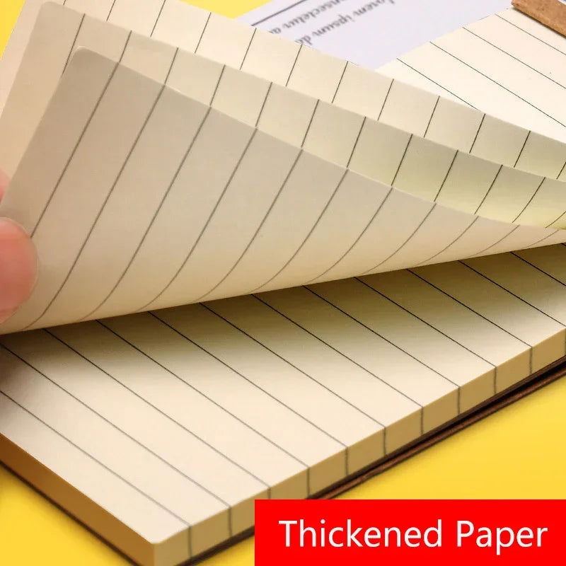 50 Pages Memo Pad Sticky Note Kraft Paper Writing Pads Notepads Portable Daily Planner Schedule Book To Do List School Supplies - Slobuy
