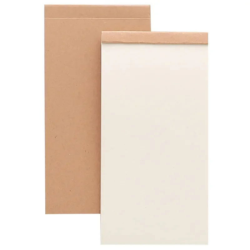 50 Pages Memo Pad Sticky Note Kraft Paper Writing Pads Notepads Portable Daily Planner Schedule Book To Do List School Supplies - Slobuy