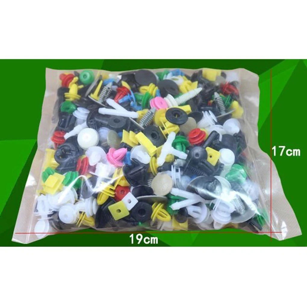100/50 Pcs Car Clips Fastener Screws Bumper Interior Decoration Auto Plastic Random Mixing Universal Plastic - Slobuy