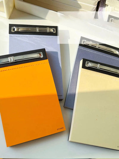 50 Sheets Of Plande Note Book Can Be Torn Student Study Memo Hand Account Non-adhesive Notepad Blank Four-color Note Book Pocket - Slobuy