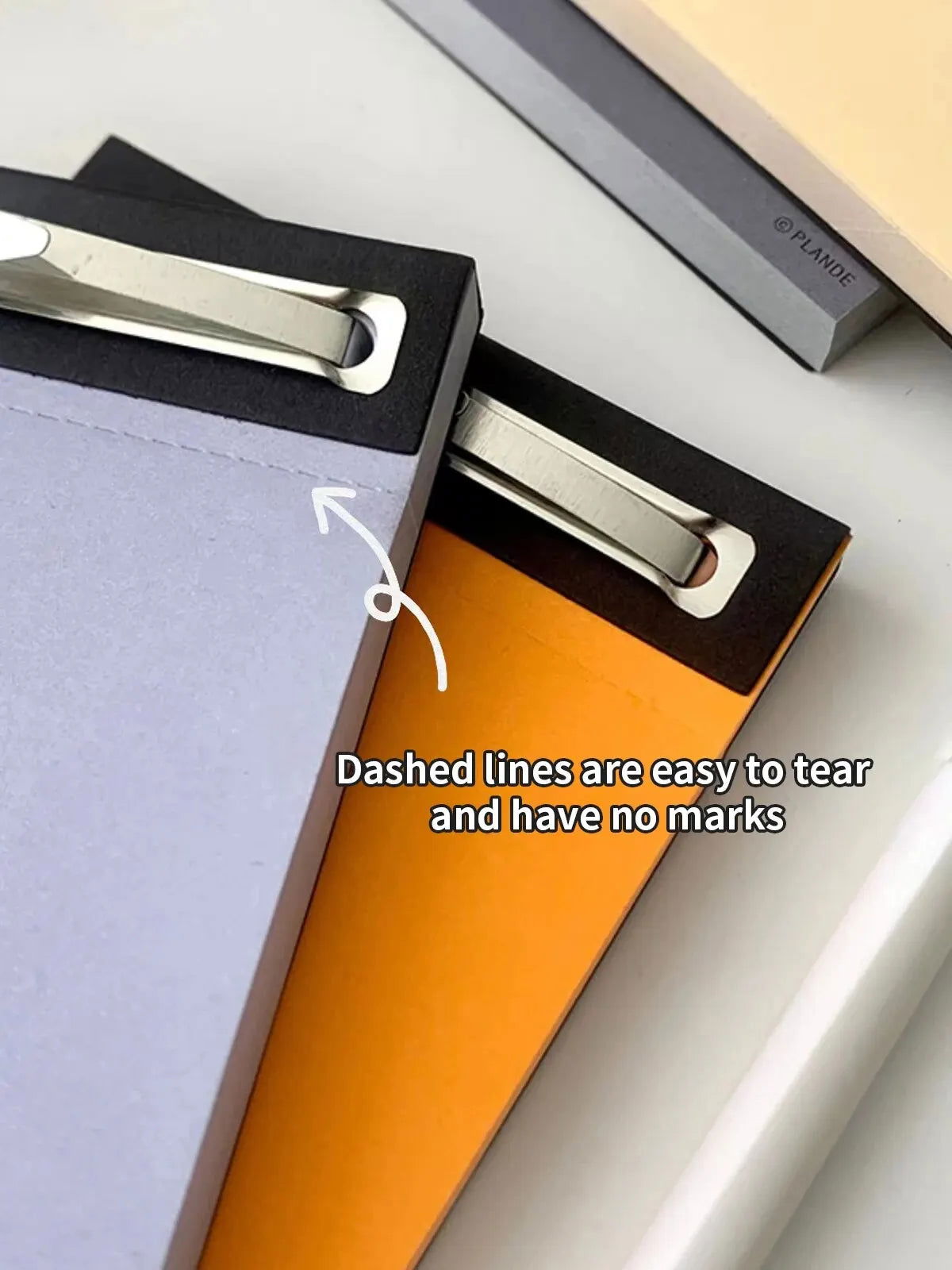 50 Sheets Of Plande Note Book Can Be Torn Student Study Memo Hand Account Non-adhesive Notepad Blank Four-color Note Book Pocket - Slobuy