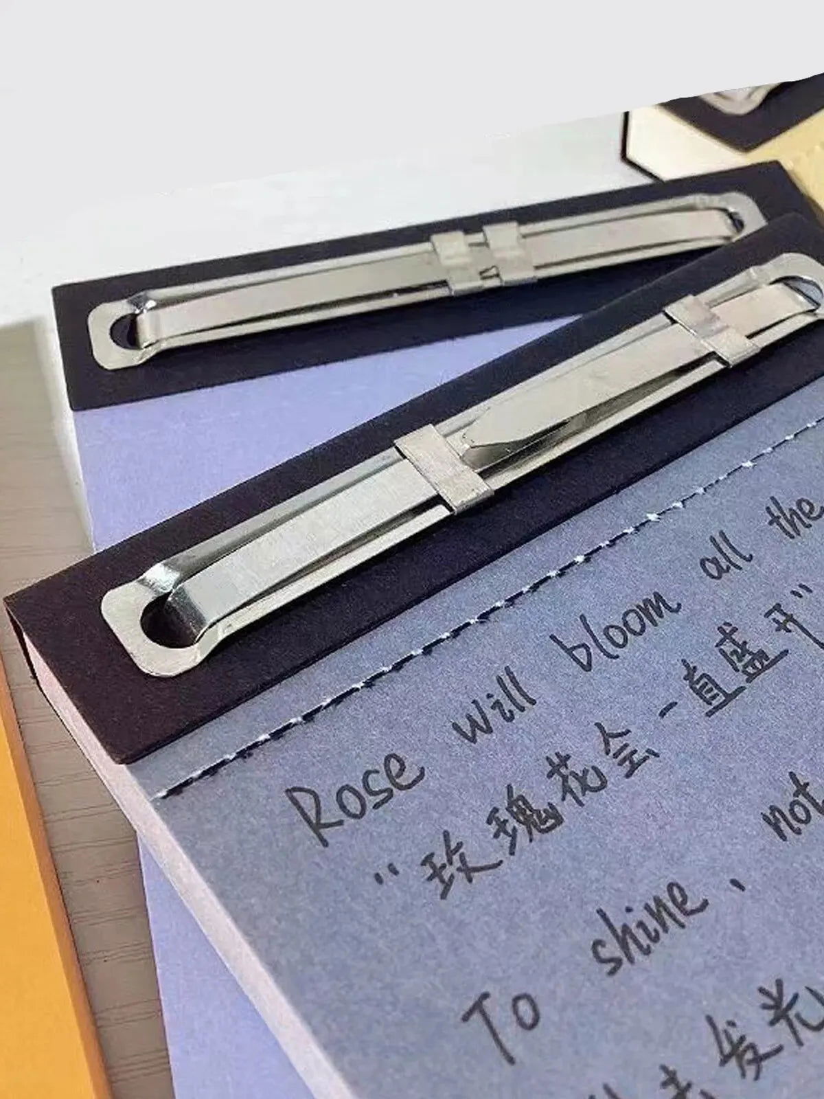 50 Sheets Of Plande Note Book Can Be Torn Student Study Memo Hand Account Non-adhesive Notepad Blank Four-color Note Book Pocket - Slobuy