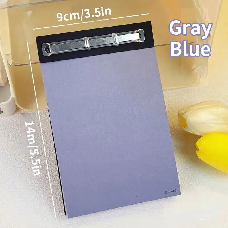 50 Sheets Of Plande Note Book Can Be Torn Student Study Memo Hand Account Non-adhesive Notepad Blank Four-color Note Book Pocket - Slobuy