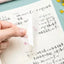 50 sheets Transparent Posted it Sticky Note Pads Notepads Posits Papeleria Journal School Stationery office Supplies - Slobuy