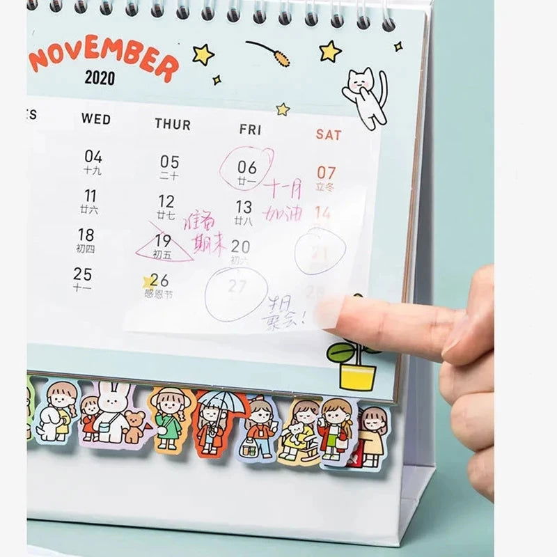 50 sheets Transparent Posted it Sticky Note Pads Notepads Posits Papeleria Journal School Stationery office Supplies - Slobuy