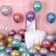 50pcs 10inch Metallic Latex Balloons Gold Silver Chrome Ballon Wedding Decorations Globos Birthday Party Supplies - Slobuy
