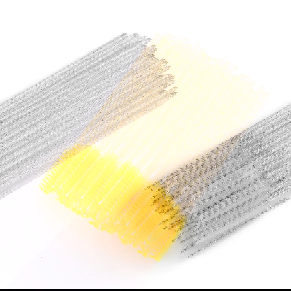 50pcs Disposable Eyelash Brushes Extension Crystal Eyebrow Brush Mascara Wand Eye Lashes Cosmetic Tool Set Makeup Beauty - Slobuy