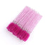 50pcs Disposable Eyelash Brushes Extension Crystal Eyebrow Brush Mascara Wand Eye Lashes Cosmetic Tool Set Makeup Beauty - Slobuy