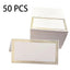 50pcs Place Cards Wedding Party Decoration Table Decor Table Name Message Greeting Card Event Party Supplies Seating Card - Slobuy