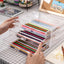 3/5Layer Acrylic Drawer Clear Office Organizer Drawer for Desk, Pencil Holder Large Desk Accessories Display Caddy for Home - Slobuy