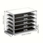 3/5Layer Acrylic Drawer Clear Office Organizer Drawer for Desk, Pencil Holder Large Desk Accessories Display Caddy for Home - Slobuy