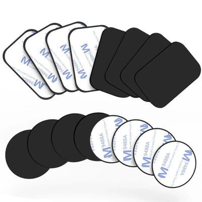1/3/5PCS Metal Plate Sticker disk iron sheet for Magnet Mobile Phone Holder For Magnetic Car Phone Stand holders Not Magnet - Slobuy
