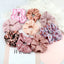 5Pcs/Lot Girl Pink Red Hair Band Accessories Fashion Large Hair Ties Solid Color Elastic Scrunchies For Women Ponytail Hairstyle - Slobuy
