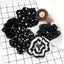 5Pcs/Lot Girl Pink Red Hair Band Accessories Fashion Large Hair Ties Solid Color Elastic Scrunchies For Women Ponytail Hairstyle - Slobuy