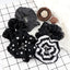 5Pcs/Lot Girl Pink Red Hair Band Accessories Fashion Large Hair Ties Solid Color Elastic Scrunchies For Women Ponytail Hairstyle - Slobuy