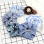 5Pcs/Lot Girl Pink Red Hair Band Accessories Fashion Large Hair Ties Solid Color Elastic Scrunchies For Women Ponytail Hairstyle - Slobuy