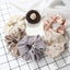5Pcs/Lot Girl Pink Red Hair Band Accessories Fashion Large Hair Ties Solid Color Elastic Scrunchies For Women Ponytail Hairstyle - Slobuy