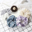5Pcs/Lot Girl Pink Red Hair Band Accessories Fashion Large Hair Ties Solid Color Elastic Scrunchies For Women Ponytail Hairstyle - Slobuy