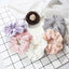 5Pcs/Lot Girl Pink Red Hair Band Accessories Fashion Large Hair Ties Solid Color Elastic Scrunchies For Women Ponytail Hairstyle - Slobuy
