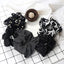 5Pcs/Lot Girl Pink Red Hair Band Accessories Fashion Large Hair Ties Solid Color Elastic Scrunchies For Women Ponytail Hairstyle - Slobuy
