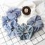 5Pcs/Lot Girl Pink Red Hair Band Accessories Fashion Large Hair Ties Solid Color Elastic Scrunchies For Women Ponytail Hairstyle - Slobuy