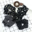 5Pcs/Lot Girl Pink Red Hair Band Accessories Fashion Large Hair Ties Solid Color Elastic Scrunchies For Women Ponytail Hairstyle - Slobuy